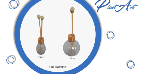 garrafinha para essência aromaterapia